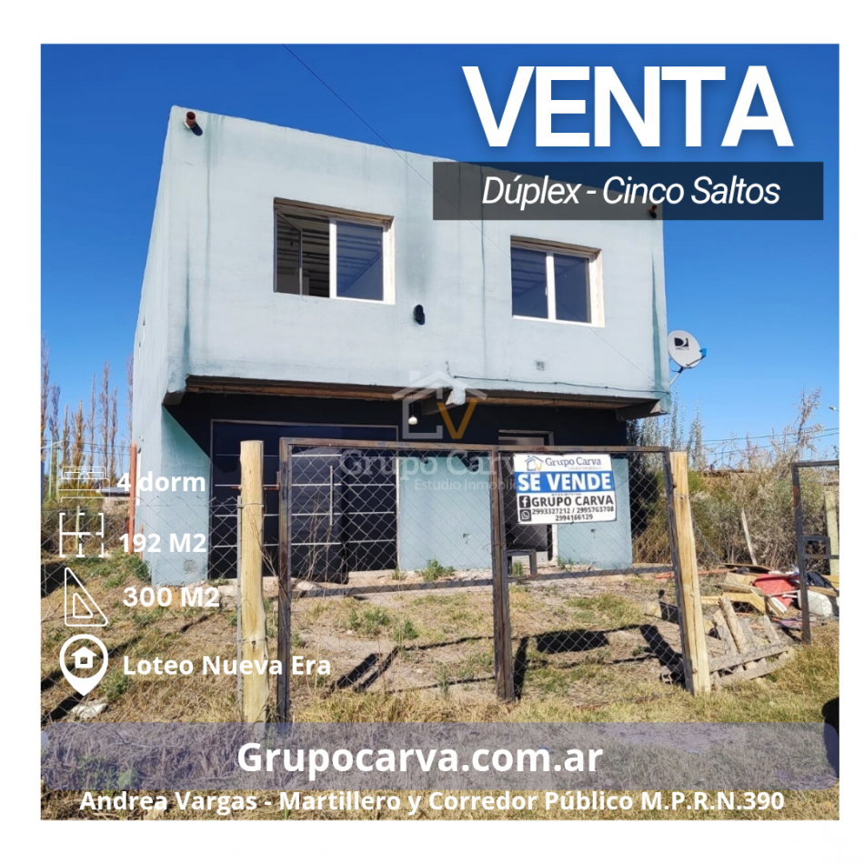 Duplex en Cinco saltos